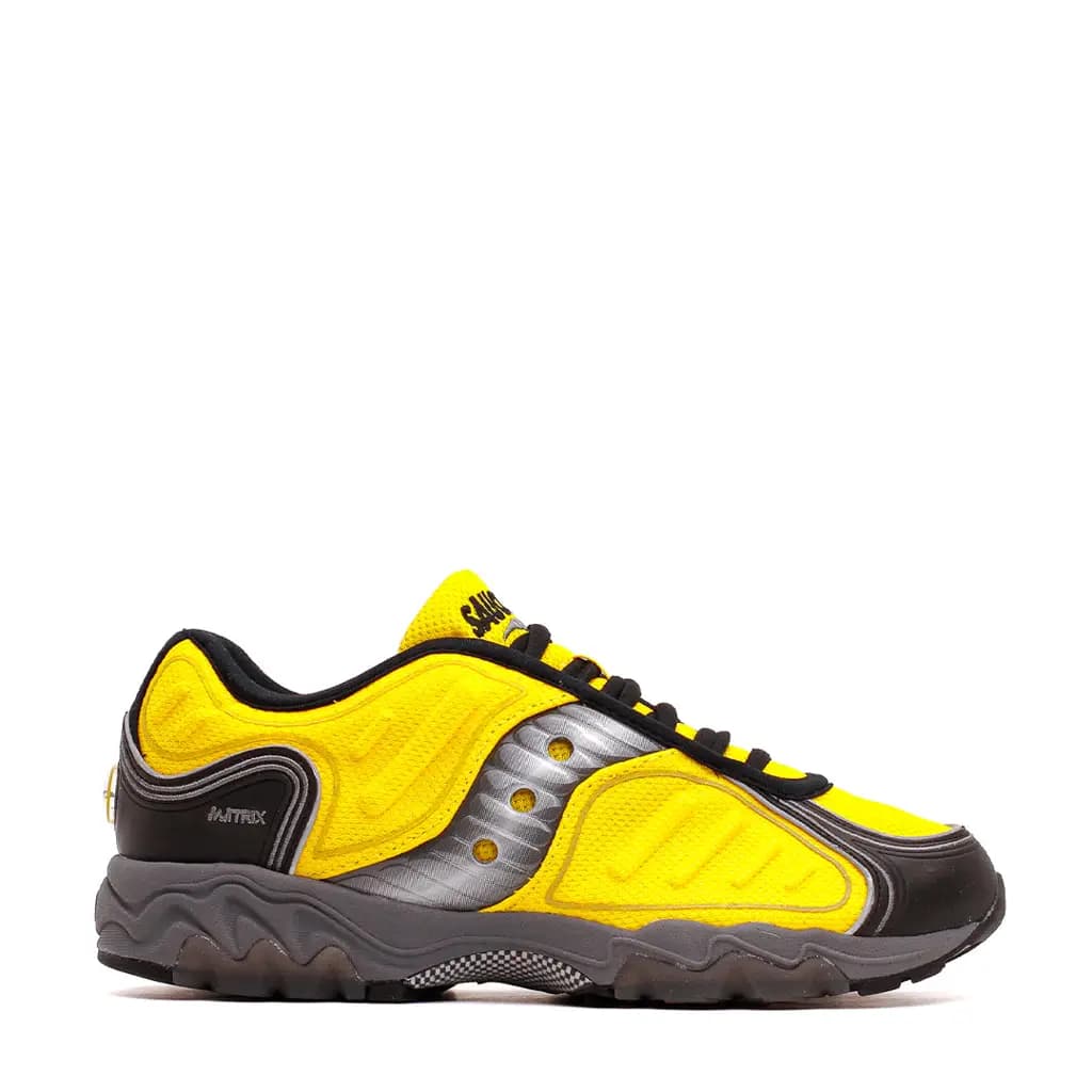 SAUCONY MATRIX TRAINERS - YELLOW/BLACK — (s70906-1)