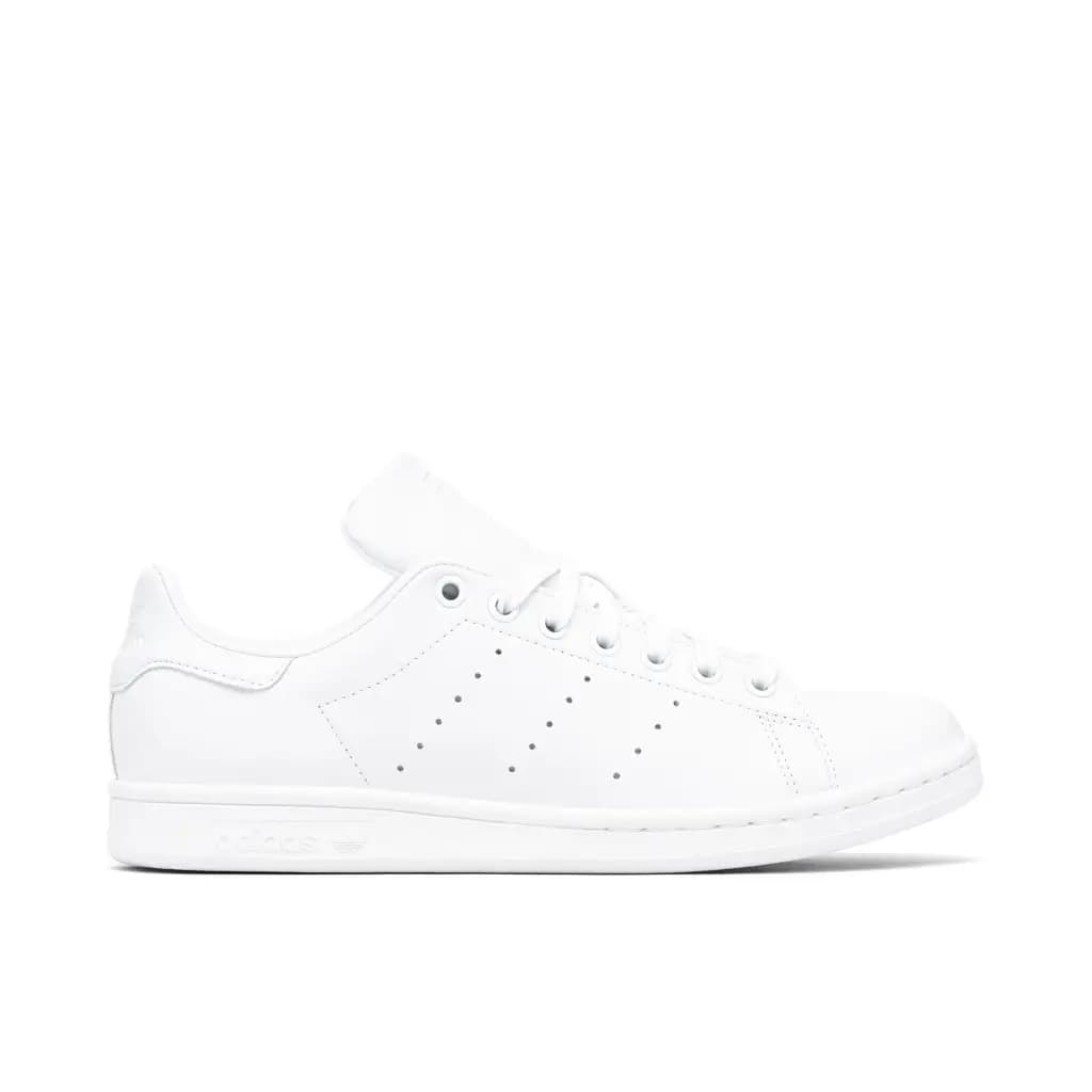 ADIDAS ORIGINALS STAN SMITH TRAINERS - TRIPLE WHITE — (fx5500)