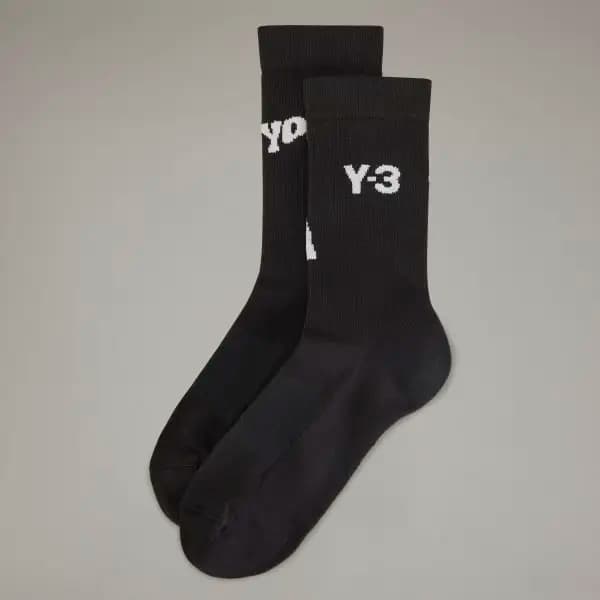 Y-3 SOCK BLACK