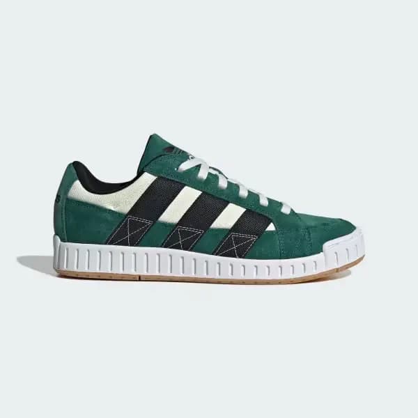 ADIDAS ORIGINALS LWST SKATEBOARD TRAINERS GREEN — (if8800)