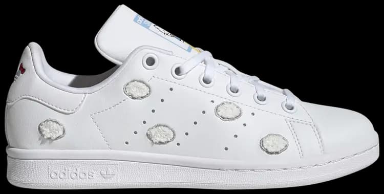 STAN SMITH J FTWWHT/GREONE/GLOWBL