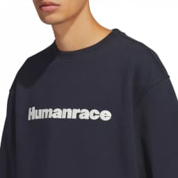 ADIDAS X PHARRELL WILLIAMS HUMANRACE BASICS CREW SWEATSHIRT — (hs4831)