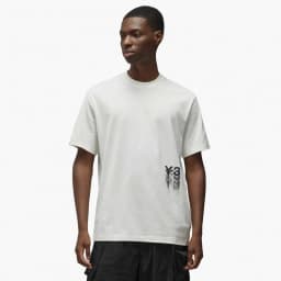 ADIDAS Y-3 GFX SHORT SLEEVE TEE — (IZ3123)