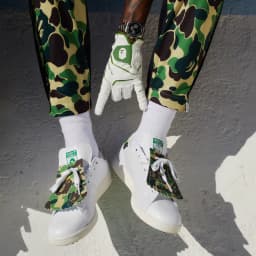 ADIDAS ORIGINALS X BAPE A BATHING APE GOLF GLOVES — (in1425)