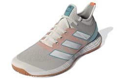 ADIDAS WOMENS ADIZERO UBERSONIC 4 PARLEY TENNIS TRAINERS
