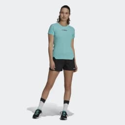 ADIDAS WOMENS TERREX PARLEY AGRAVIC TRAIL RUNNING TEE