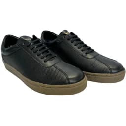 LAMBRETTA MENS POLTER LOW RISE RETRO TRAINERS — (lam0056)