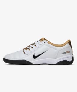 NIKE T90 SP TRAINERS  - WHITE/BLACK-METALLIC GOLD — (hj9351-101)