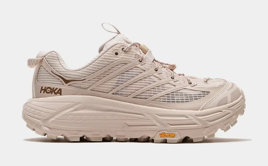 HOKA ONE ONE MAFATE THREE2 GRID - ROSE CREAM / STUCCO
