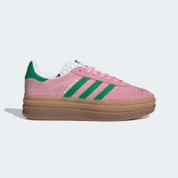 Adidas Originals Gazelle Bold - True Pink/Green/Ftwr White — (ie0420)