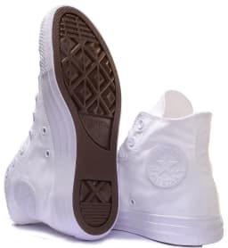 Converse Ctas Hi  - Mono White — (1u646)