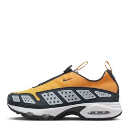 NIKE WOMENS AIR MAX SNDR TRAINERS- Canyon Gold/Deep Ocean-Lt Smoke Grey-Speed Yellow- — (hj8080-700)