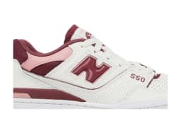 NEW BALANCE 550 - SEA SALT/RED/PINK