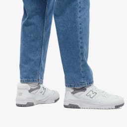 NEW BALANCE 550 TRAINERS - WHITE/GREY