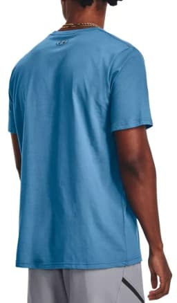 UNDER ARMOUR *SPORTSTYLE T-SHIRT - COSMIC BLUE/BLACK