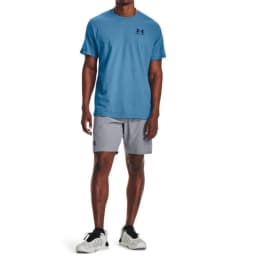 UNDER ARMOUR *SPORTSTYLE T-SHIRT - COSMIC BLUE/BLACK