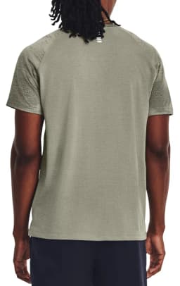 UNDER ARMOUR UA STREAKER SPEEDCAMO SS - GROVE GREEN / REFLECTIVE