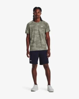 UNDER ARMOUR UA STREAKER SPEEDCAMO SS - GROVE GREEN / REFLECTIVE