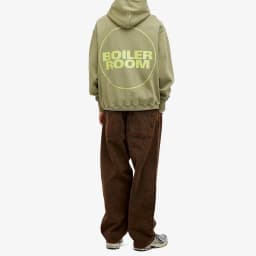 BOILER ROOM CORE HOOD OLIVE - OLIVE