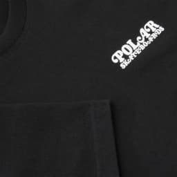 POLAR SKATE CO FIELDS T-SHIRT - BLACK