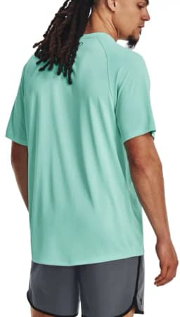 UNDER ARMOUR UA TECH 2.0 SS TEE - NEO TURQUOISE / BLACK