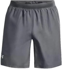 UNDER ARMOUR SPEED STRIDE 2.0 SHORT - Pitch Gray / Black / Reflective