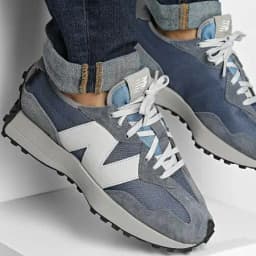 NEW BALANCE 327 - DARK ARCTIC GREY/VINTAGE INDIGO