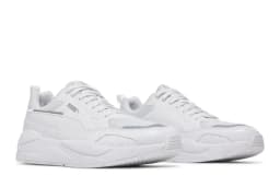PUMA X-RAY SQUARE - WHITE/WHITE/GREY