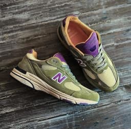 NEW BALANCE TS MIUS U993OL - OLIVE/BEIGE