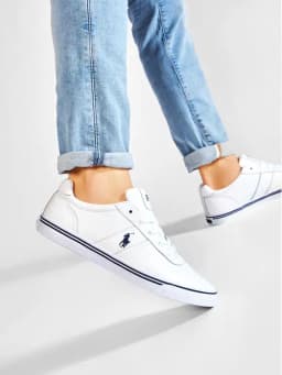 RALPH LAUREN POLO HANFORD LEA  - PURE WHITE