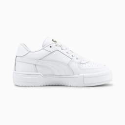 PUMA JNR CA PRO - WHITE/HARBOUR MIST/GOLD