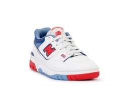 NEW BALANCE JNR 550 - WHITE RED BLUE