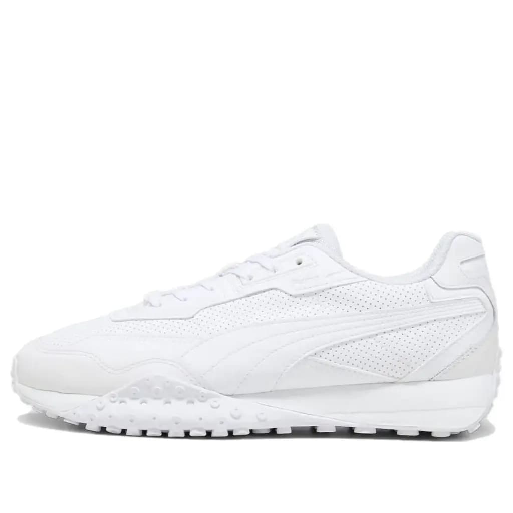 PUMA BLKTOP RIDER LEATHER - WHITE/GREY