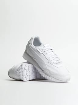 PUMA BLKTOP RIDER LEATHER - WHITE/GREY
