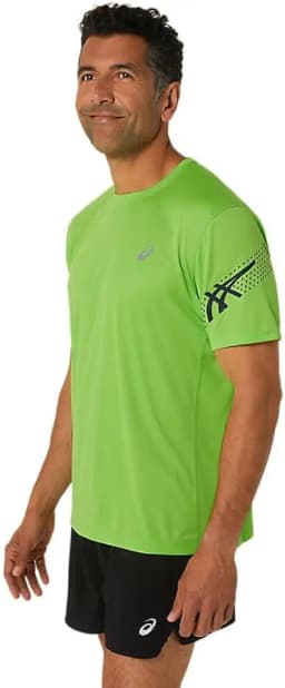 ASICS ICON SS TOP - ELECTRIC LIME/FRENCH BLUE