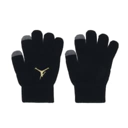 JORDAN METAL JUMPMAN PATCH BEANIE SET - BLACK/GOLD