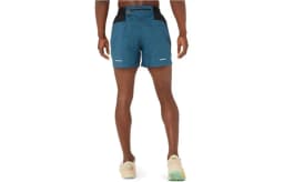ASICS FUJITRAIL ALL OVER PRINT 5IN SHORT MEN  - MAGNETIC BLUE/PERFORMANCE BLACK