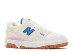 NEW BALANCE 550 - SEA SALT/BLUE/YELLOW/GUM