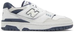 NEW BALANCE 550 TRAINERS - WHITE/NAVY