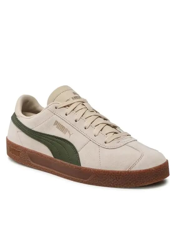 PUMA CLUB - GRANOLA-GREEN MOSS-PUMA GOLD