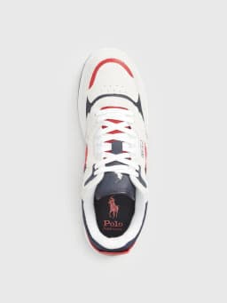 RALPH LAUREN POLO MASTER SPORT - BIANCO/NAVY/RED