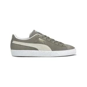 PUMA SUEDE - KHAKI/WHITE