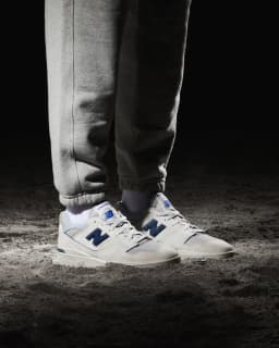 NEW BALANCE 550 MOONDUST  - WHITE/GREY/NAVY
