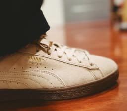 PUMA SUEDE GUM - PEBBLE-GUM