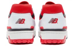 NEW BALANCE 550 - WHITE/RED/BLACK