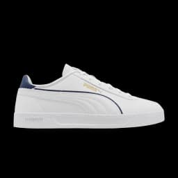 PUMA CLUB - WHITE/LAKE BLU/GOLD