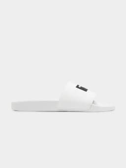 RALPH LAUREN POLO POLO SPORT SLIDE - WHITE