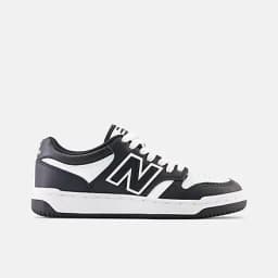 NEW BALANCE JNR 480 - BLACK WHITE