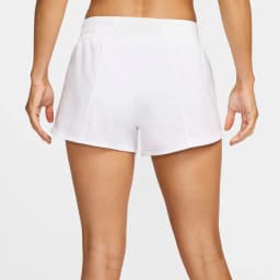NIKE W ONE SWSH MR SHORT - WHITE/BLACK