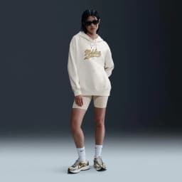 NIKE W NSW PHNX FLC HDY TRND - PHANTOM